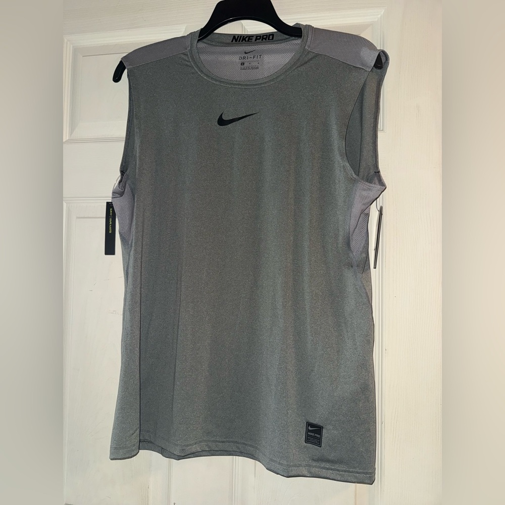 Nike Men's Dark Gray Tank Top
